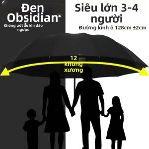 Ô Dù Gấp Cỡ Lớn Tự Mở Đóng Cao Cấp