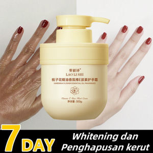 Krim Tangan Whitening Hand Cream 【COD】Krim Tangan Anti Keriput Anti Penuaan Kering Dan Keriput Kasar Anti Keriput Krim Tangan Dan Kaki Krim Melembabkan Kulit Tangan Kaki Kering Kasar Dan Tumit Pecah Perawatan Tangan Pemutih Pelembab  300g