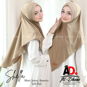 Jilbab Instan Shella Soft Pad By Al-Dhans