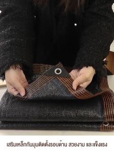 ผ้ากันแดด ORZA พร้อมส่ง ใช้วัสดุ HDPE กับ 98% หนาขึ้น กันน้ำกันแดด ต้านแรงดัน ต้านเสื่อมสภาพ สุทธิร่มเงาสีดำป้องกันรังสีอัลตราไวโอเลต สุทธิร่มเงาบังแดด กันสาด ผ้าใบกลางแจ้ง ตาข่ายบังแดด สูง ปกป้องที่พักพิงรถ