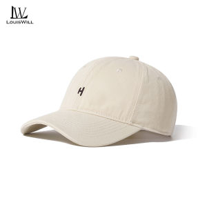 LouisWill หมวกเบสบอลของผู้ชายใช้ได้ทั้งชายและหญิงหมวกบังแดดกลางแจ้งดีไซน์ปักหมวกแก๊ปโผล่สันทนาการหมวกเบสบอลระบายอากาศหมวกป้องกันแสงแดดแฟชั่นหมวกปรับได้หมวกกีฬากลางแจ้งหมวกออกกำลังกาย