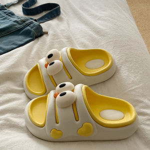 Dép Nữ Mùa Hè Chống Trượt Chống Mùi Đế Dày Tăng Chiều Cao Sinh Viên Ký Túc Xá Nhà Tắm Dép Đi Trong Nhà Đế EVA Đế Dày Thoải Mái Dễ Mang