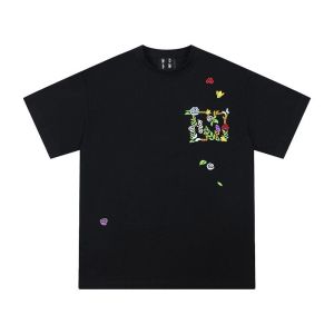 MEDM | Embroidered Floral Mens Summer T-shirt