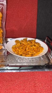 RESEP BELEDAG | MAKARONI CEMILAN KRIUK KEMASAN 70gr BUMBU PEDAS DAUN JERUK