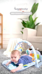 SUGARBABY Sugar Baby My Piano Playmat | Mainan Karpet Musik | Mainan Tummy Time Bayi | Playgym Babygym Mainan Gym Bayi