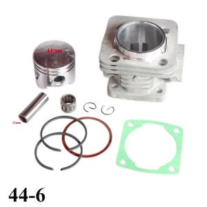 49CC (44-6) or 47CC (40-6) Engine Cylinder Head With Piston Pin Full Kit For 2 Stroke  Dirt Bike ATV Quad Pocket Bike