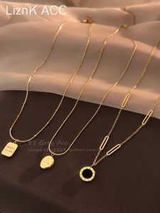 Titanium Steel No Fading Necklace: A Must-Have Accessible Luxury Niche Design Sweater Chain