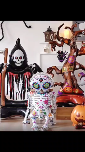 ลูกโป่งฮาโลวีน 3D ฐานตั้งได้ พร้อมส่งจากไทย ใหญ่มากกกกก