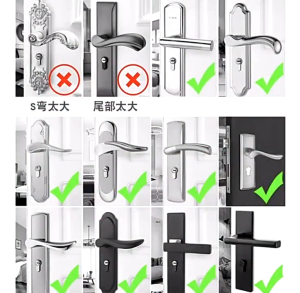 Soft Foam Door Handle Knob Cover Protector Anti-collision Anti-static Protective Sleeve