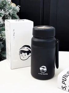 Bình giữ nhiệt inox 316 Gucgres 1 lít giữ nhiệt 12h miệng bình rộng có khay lọc trà lọc đá giá rẻ