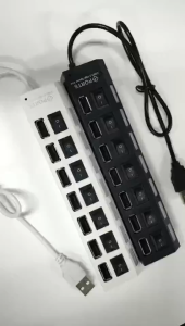 USB ความเร็วสูง 4 พอร์ตฮับ USB 3.0 HUB Adapter สำหรับ PC แล็ปท็อปอุปกรณ์เสริมคอมพิวเตอร์