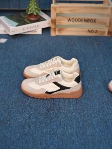 Daphne | Yellow Thick Sole Retro Athletic Shoes