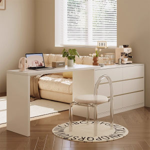 Dressing Table Bedroom Modern Minimalist Desk Drawer Integrated Net Red Light Luxury Dressing Table