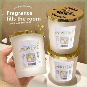 High-End Solid Toilet Perfume Aromatic Soap Indoor Air Freshener Long Lasting Fragrance Bathroom Deodorant Decorative Item
