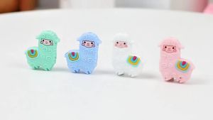 2/4/6/8pcs Cartoon Animal Needle Point Protectors Knitting Needle Stoppers Cute Letters Knitting End Caps for Knitting Accessory