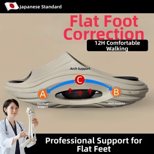 Arch Support Flip Flops Anti-Odor Non-Slip