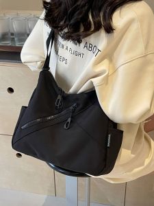 Casual Fashion Large Capacity Multi-Pocket Crossbody Bag New 2025 Trendy Versatile Simple Single Shoulder Bag Big Bag