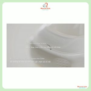 Bộ nắp đậy núm ti và cổ nối bình sữa cho bé HEGEN