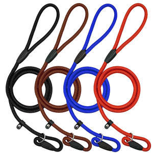Dog leash pet training leash adjustable dog rope with Padded Handle