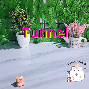 Hamtoro Plastic Tunnel Mainan Terowongan Hamster