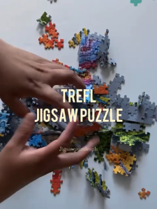 Trefl 500 piece Jigsaw Puzzle - Finders Keepers: Herbs and Wild Flowers | 48x34cm | Made in Poland | For Age 9+ | Vintage Botanical Illustration Nature Plants Chart Premium Puzzle