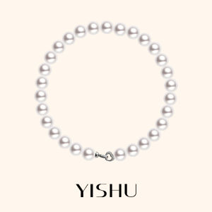 YISHU | Mom Style Large Pearl Necklace 12mm