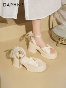 Daphne | Comfortable Thick Sole Women High Heel Sandals