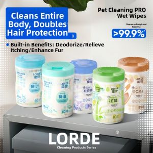 LORDE | Cleaning and Antibacterial Pet Wet Wipes