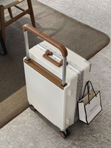 MANLVSHI | Spacious Silent Roller 20 inch Aluminum Frame Suitcase