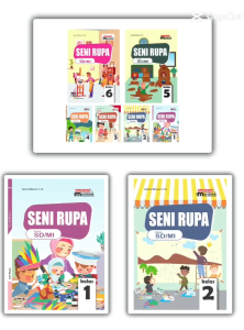 Buku Seni Rupa untuk Anak: Kurikulum Merdeka & CV Wahana Karya Jaya