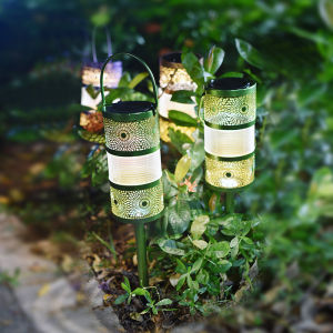 JeeYee Solar Powered Lawn Lamps Fence Street Standing Garden Lights Motion Sensor Decoration Garden Terraces Pond Backlight Landscape Lighting