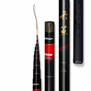 Jinsong | Cần Câu Tay Nhẹ Di Động Dẻo Dai Từ Carbon 37T