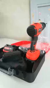 Máy Khoan Pin 3 Chức Năng DRAMA Model D- 5123 Đầu 13mm Không Chổi Than Có Khóa Trục