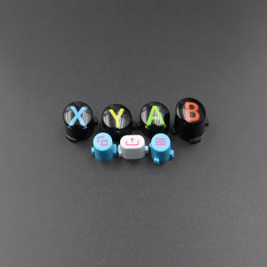 1Set Multi-Color Replacement Button Kit For Xbox Series X/S - 1Set ABXY Controller Accessories + Share Menu Buttons