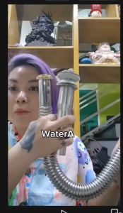 [HCM]Xi phông chậu rửa mặt bộ xả lavabo inox lò xo bẻ được gắn được nhiều vị trí dễ dàng