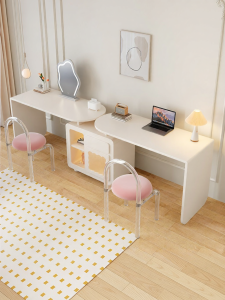 Corner Multifunctional Double Desk for Students