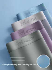 Quần lót MiiOW nam làm bằng Modal Ice Silk dáng rộng cạp vừa thoải mái kháng khuẩn