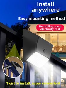 Meixin Lighting | Solar Outdoor Light Waterproof Induction Wall Light