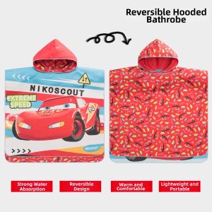nikoscout | Quick Dry Double-sided Portable Absorbent Bathrobe