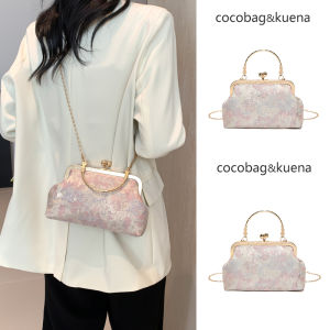 New Summer Chinese Style Qipao Bag Womens Crossbody Handbag Soft Shell Floral Print Buckle Closure Small Size Polyester Material