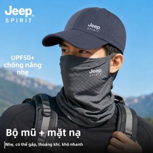 JEEP SPIRIT | Bộ Mũ Cá Ngựa Chống Nắng và Khẩu Trang MESH