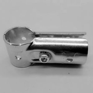 Outer Diameter 25mm Stainless Steel Pipe Fitting Six-Point Iron Pipe Galvanized Steel round Pipe Connector Fixed Buckle 46-Point Accessories