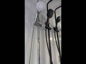 Billion B-25209 Solid Brass HOME SHOWER SET/ Mixer/Hot & Cold Water (Chrome Color)