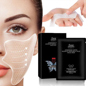 5pcs 6D Condensed Water Microcrystalline Law Wrinkle Patch Fade Fine Lines Gel Water Magic Patch Moisturizing Mask Firming Essence Patch Law Pattern Sticker Forehead Sticker Eye Patch