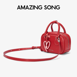 Compact High-End Boston Bag Small