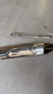 Ốp pô/ Che pô/ Vĩ pô SH Ý Inox gắn xe SH 2020 đến 2024 . Dòng 125i 150i và 160i