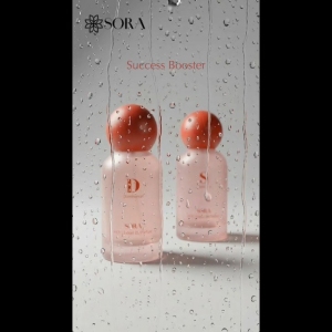 SORA Bundling Success Booster D+S - Parfum Wanita Self-Esteem (Percaya Diri) 50ml Extrait De Parfum