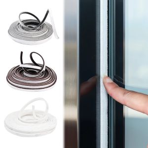 5m Self Adhesive Door Windproof Brush Strip Window Sound Insulation Sealing Strips Sliding Wardrobe Seal Tape