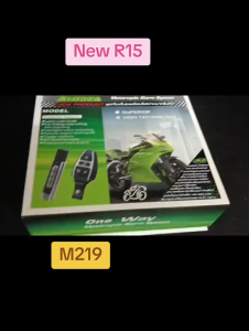 สัญญาณกันโขมย รถจักรยานยนต์ ยี่ห้อ alonza สำหรับรถ yamaha new r15 พร้อมคู่มือภาษาไทย รหัส M219