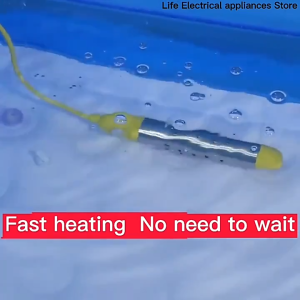 เครื่องทำน้ำร้อนแบบจุ่ม เครื่องทำน้ำอุ่นไฟฟ้า เครื่องทำน้ำร้อนอย่างรวดเร็ว ปิดเครื่องอัตโนมัติ